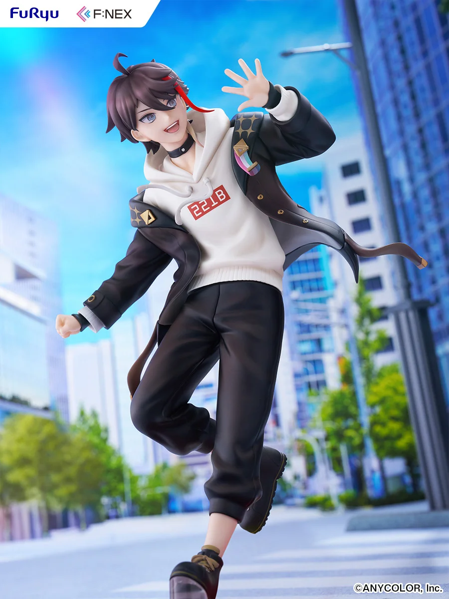 三枝明那フィギュアを正面下から捉えた公式カット