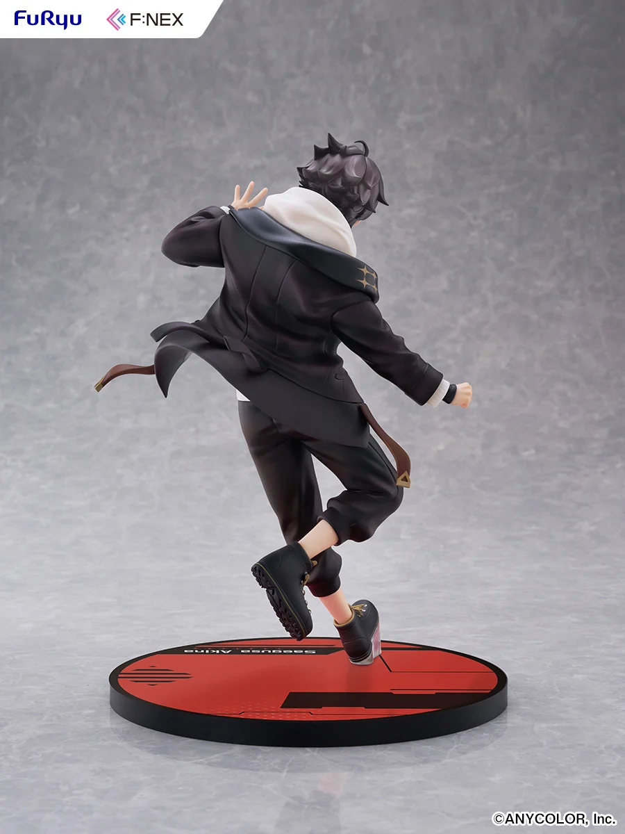 三枝明那フィギュアの完成形を背面から捉えた公式カット