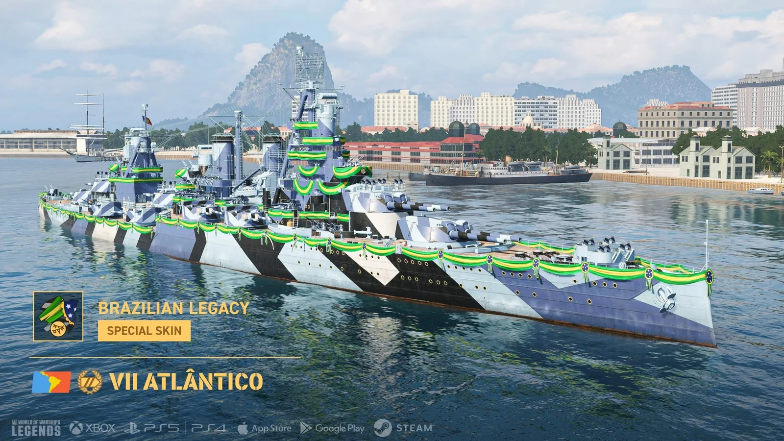 Atlântico（BRAZILIAN LEGACYスキン）